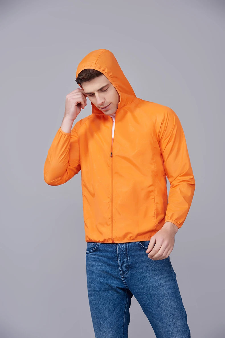 JNLN Waterproof Outdoor Windbreaker Jacket
