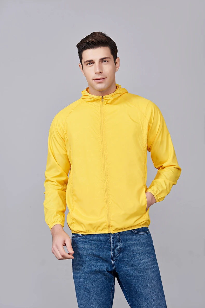 JNLN Waterproof Outdoor Windbreaker Jacket