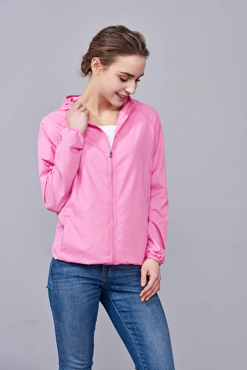 JNLN Waterproof Outdoor Windbreaker Jacket