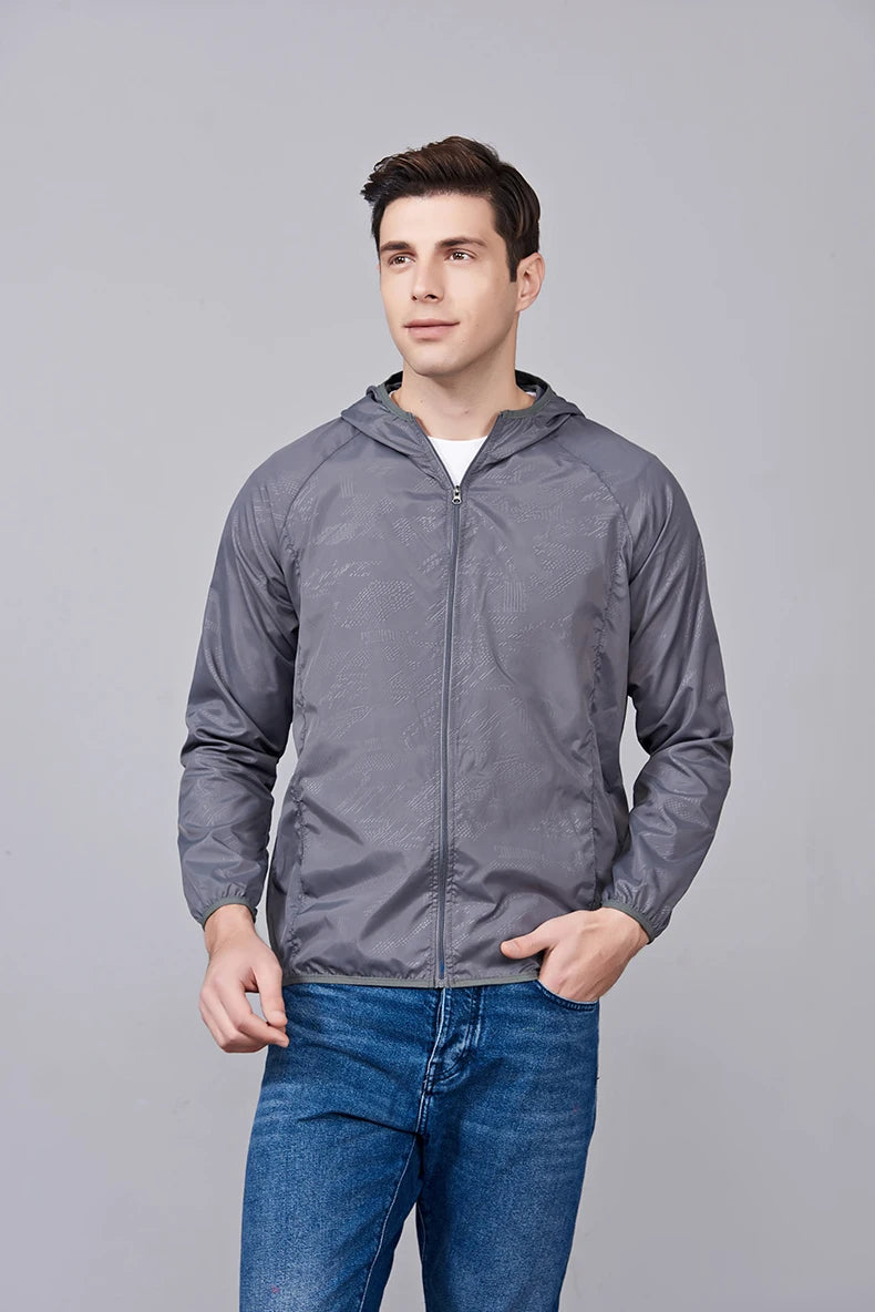 JNLN Waterproof Outdoor Windbreaker Jacket