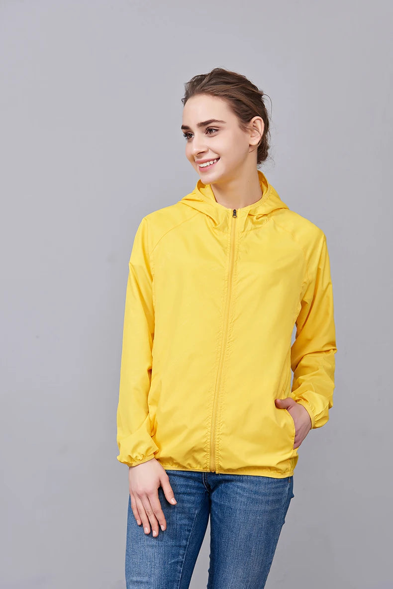 JNLN Waterproof Outdoor Windbreaker Jacket