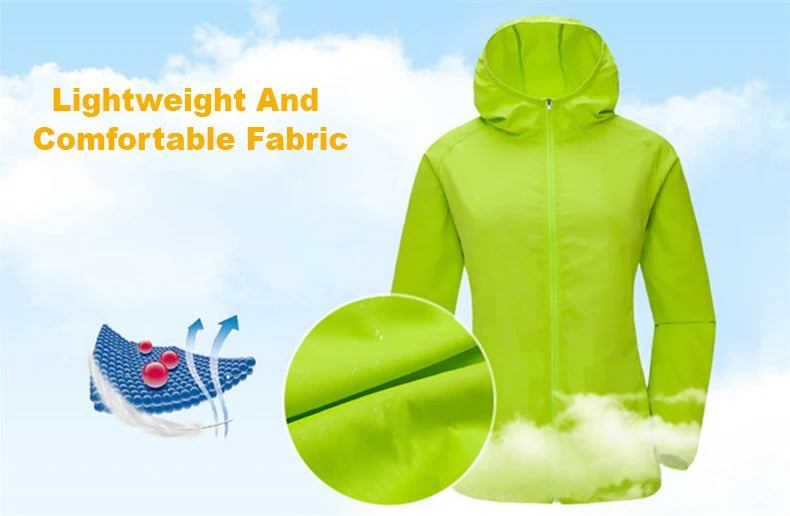 JNLN Waterproof Outdoor Windbreaker Jacket