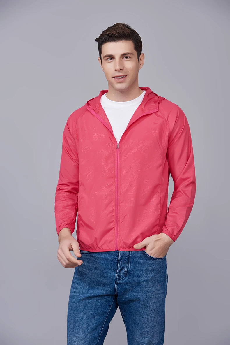 JNLN Waterproof Outdoor Windbreaker Jacket