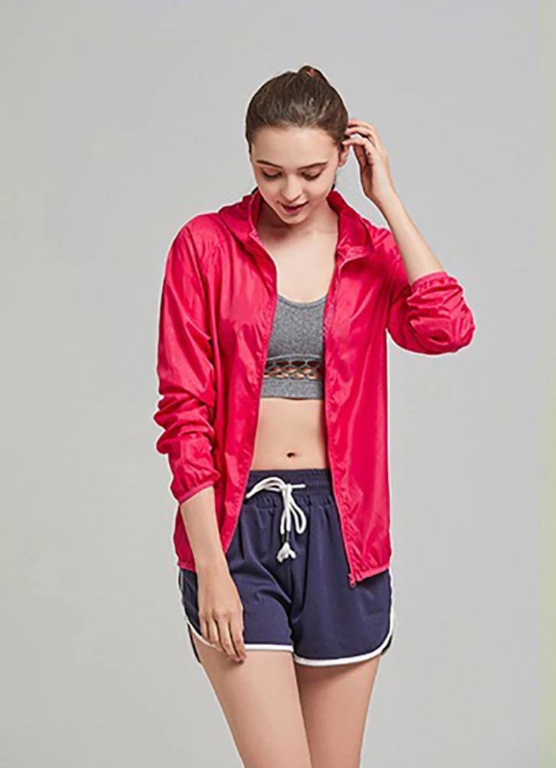 JNLN Waterproof Outdoor Windbreaker Jacket